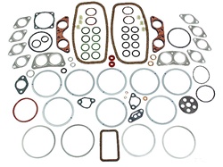 German made 1800cc and 2000cc Type 2/4 Bus engine gasket set for VW Volkwagen pancake style motors. This kit is made by an OEM manufacturer. This gasket set has always been the engine builders choice when it comes to quality. 029198009