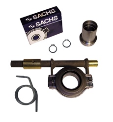 Throw out bearing conversion kit for VW Volkswagen. If you have ever had the throw out bearing fall the cross shaft, then this is the what should have been done along time ago. Late model transmissions(1971-1979) have a collar that the throw out bearing i