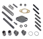 113198033 This is a dual relief hardware kit that is a perfect match for a new VW Volkswagen engine case. When it comes to the new oil relief pistons, springs, studs and block off plate for universal engine cases. 98-8635