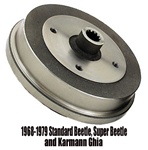 113501615D, 113501615J, Oem quality European made rear brake drums for VW Volkswagen TUV approved thing bug karmann ghia beetle super