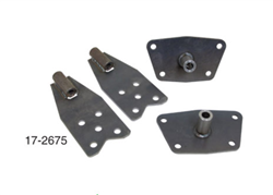 17-2675 Rear spring plate conversion kits for VW Volkswagen. SPRING PLATE CONVERSION KIT This kits enables you to remove your stock torsion bars and adapt your housing to heim end trailing arms and coil over shocks. Perfect for that extra travel you are l