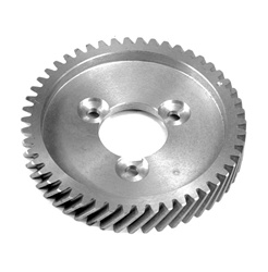 21-2500 Aluminum camshaft gear for VW Volkswagen This is a high quality precision machined aluminum camshaft gear for VW Volkswagen. It is race proven and made for 3 bolt aftermarket  and OEM cams.  Don't be fooled by the shiny cheesy Taiwan cast gears .