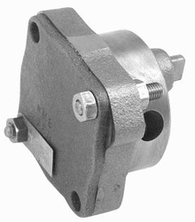 New made in USA Melling cast iron oil pump with 38% larger gears than stock, for 8mm studs, 31-2150 Melling Oil Pump for Dished 4 Rivet Cam Gear