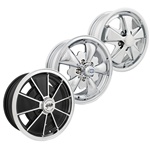 BRM Speedwell EMPI alloy wheels for VW Volkswagen 0726-5524, 0729-5524, 0722-5524, 9673, 9561, Brm's, 5 spoke Empi's and Porsche style 911 alloys with VW Volkswagen Bus 5 on 112 lug pattern. The are made for 1971-1979 late model VW Volkswagen Bus. All whe