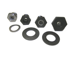 German and performance forged chromoly gland nuts 111105305E, Empi 4029, 4030, Scat 60025, Bugpack 4035-10 German gland nuts have always been the standard for quality when building a motor. Stock 36mm gland nuts are torqued to 254 ft lbs. New performance