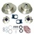 Rear disc brake kits for VW Volkswagen 22-2862, 22-2910, 22-2917, 22-2861, 22-2911, 22-2916, 4x130, 5x130 and Chevy pattern without emergency brake. For off road, play cars 4 on 130 VW Volkswagen, 5 on 130 Porsche, 5 on 4 3/4 Chevy wheel lug bolt patterns