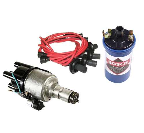 009 Bosch Screamer Kit 12 Volt Coil Spark Plug Wires Empi Kit