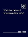 Bentley Workshop Manual Volkswagen Beetle 1200  1961-1965