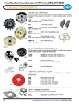 6 and 12 volt stock and billet generator pulleys, nuts, washers, woodruff keys, and finned covers for VW Volkswagen. 12/6-VOLT ALT / GEN PULLEY Your choice of a Chrome or Gold-Zinc finish pulley along with the necessary related hardware. (Pulleys require
