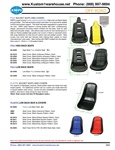 Empi race trim performance offroad racing poly and plastic seats and covers for manx, fiberglass buggy, autos, jeeps, trucks, boats and VW Volkswagen. POLY BUCKET SEATS AND COVERS EMPI's super strong double walled polyethylene High and Low Back Seats just