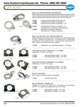 Billet aluminum buggy shock reservoir clamps, 2.0 and 2.5, billet light and tach mounts for VW Volkswagen buggy, sandrails, bajas and sand cars. BILLET BRACKET, NARROW Fits 1 1/2” tube, 2 1/8” wide. 17-2732 Billet Bracket, Narrow, Each SHAPED BILLET BRACK