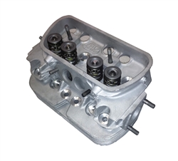 Quality rebuilt 40hp 1200cc, single port, dual port 1600cc, type 2/4 bus 1700cc, 1800cc, 2000cc cylinder heads for air cooled VW Volkswagen Bug, Super Beetle, Karmann Ghia, Kombi, Squareback and Thing. Rebuilt cylinder heads include new valves, new valve
