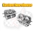 40X35  42X37 performance dual port cylinder heads 041 VW Volkswagen 041101355  12 mm 3/4 reach spark plug hole for better cooling and heat dissipation. Single high rev springs for more rpm range. performance dual port cylinder heads for VW Volkswagen