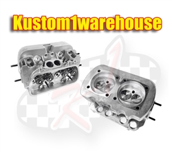 40X35  42X37 performance dual port cylinder heads 041 VW Volkswagen 041101355  12 mm 3/4 reach spark plug hole for better cooling and heat dissipation. Single high rev springs for more rpm range. performance dual port cylinder heads for VW Volkswagen