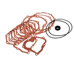 111398005A, This is a complete gasket set for VW Volkswagen Beetle manual transmission. It will fit all swing axle and Irs transmissions.<Transmission gasket set for type 1  VW Volkswagen beetle bug, early bus, type 3 square back, fastback, karmann ghia,