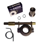 Throw out bearing conversion kit for VW Volkswagen. If you have ever had the throw out bearing fall the cross shaft, then this is the what should have been done along time ago. Late model transmissions(1971-1979) have a collar that the throw out bearing i
