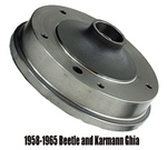 113405615A, 131405615A, 111405615B, 113405615H, 113405615D, Brake drum for VW Volkswagen. These are high quality European made brake drums. They are made by an OEM manufacture and TUV approved. If you have ever bought some of the lesser quality brake drum