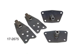 17-2675 Rear spring plate conversion kits for VW Volkswagen. SPRING PLATE CONVERSION KIT This kits enables you to remove your stock torsion bars and adapt your housing to heim end trailing arms and coil over shocks. Perfect for that extra travel you are l