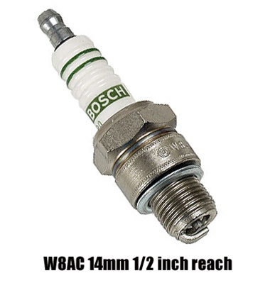 thumbnail image 2 of Bosch W8AC Short Reach Spark Plug (x4) For VW Beetle T2 Split & Bay 0241229604 2 of 6