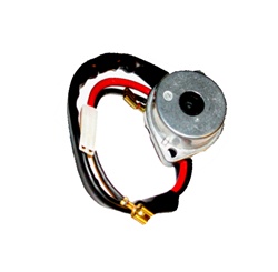 This is a replacement electrical portion of a locking steering for early VW Volkswagen Bug and Bus. It is 36mm in diameter and screws in.