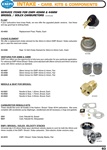 Empi Kadron Brosol Solex carburetor replacement floats, chokes, rebuild kits, and velocity stacks for VW Volkswagen. Service Items for EMPI 40mm & 44mm Brosol / Solex Carburetors (Continued) Float If your carburetors have brass floats, we now offer the up