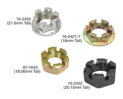 Sold each. Replacement rear axle nut 36mm and 46mm for VW Volkswagen Bug, Super Beetle, Karmann Ghia, Thing, Type 3. The correct torque for a rear axle nut is 217 ft lbs for 36mm nut and 253 ft lbs on 46mm bus. Never use a pipe wrench, cresent wrench. I d